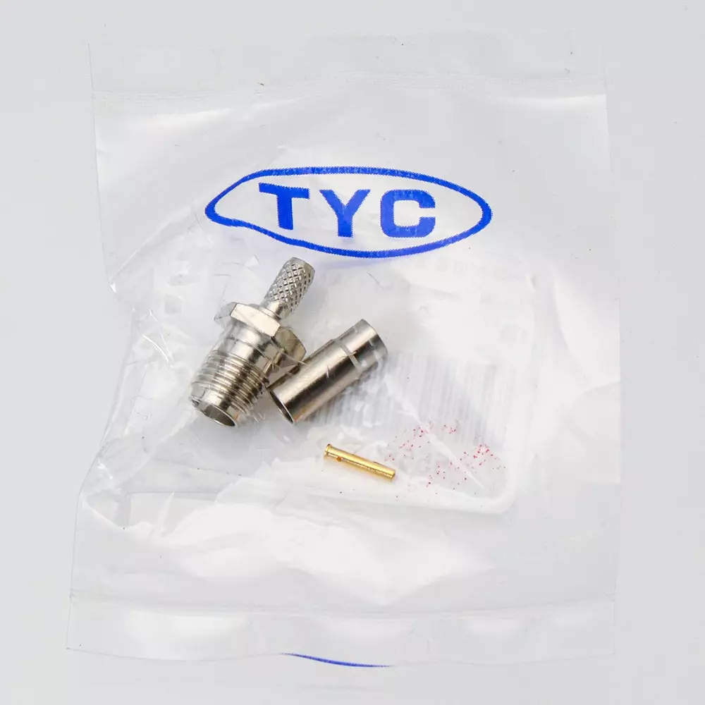 Tocone SMA Jack Cable 1.2 max. at DC to 3 GHz Voltage Standing Wave Ratio SMA Connector Type, SMAJ-1.5A(Ni)
