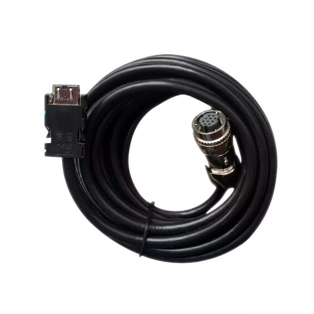 Mitsubishi Electric 30 m PLC to HMI Communication Cable Black Color Suitable for F940GOT to A1SJ71UC24 Connection, MITSUCAB25A30M