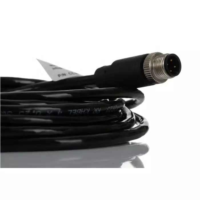 RS PRO Actuator Cable Straight Male M12 to Straight Male M12 Sensor 5 m, 2500716