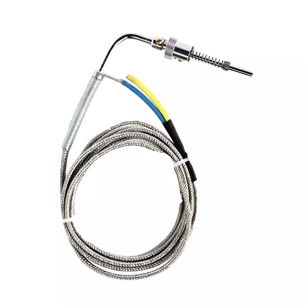 THERMOSPAN Angled Exponential/Kx Type Thermocouple Wire 1 Sq.mm for PLC Touch PTFE Temperature Sensor, TTW-1K-BW-EX