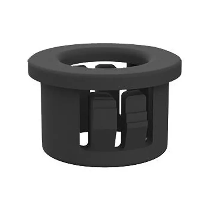 ESSENTRA COMPONENTS Cable Grommets GROMMET, NYLON 6, 0.562", BLACK, 22MP05626 (Pack of 10)