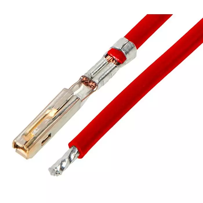 MOLEX Harnesses / Pre Crimped Leads CABLE ASSY, CRIMP SKT-FREE END, 450MM 216301-2225