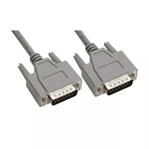 AMPHENOL CABLES ON DEMAND COMPUTER CABLE, D SUB 15 PLUG/PLUG, 2.5', CS-DSDMDB15MM-002.5