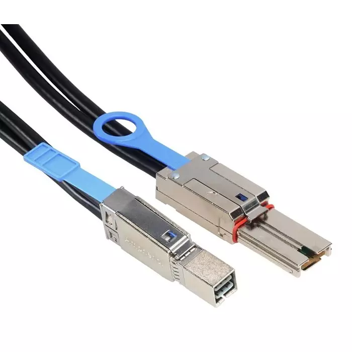 AMPHENOL CABLES ON DEMAND CABLE ASSY, MINI SAS PLUG-HD PLUG, 5M, CS-SASMINTOHD-005