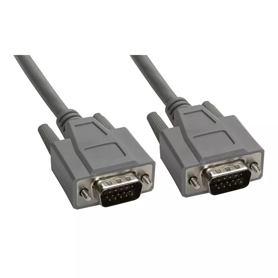 AMPHENOL CABLES ON DEMAND CABLE ASSY, HD-DB 15P PLUG-PLUG, 15FT, CS-DSPMHD15MM-015
