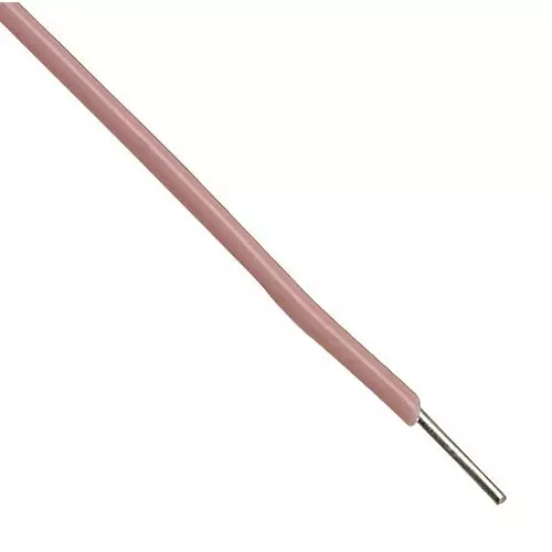BRAND REX Wire, Ptfe, B, Pink, 19/0.2Mm, 100M, SPC00449A012 100M