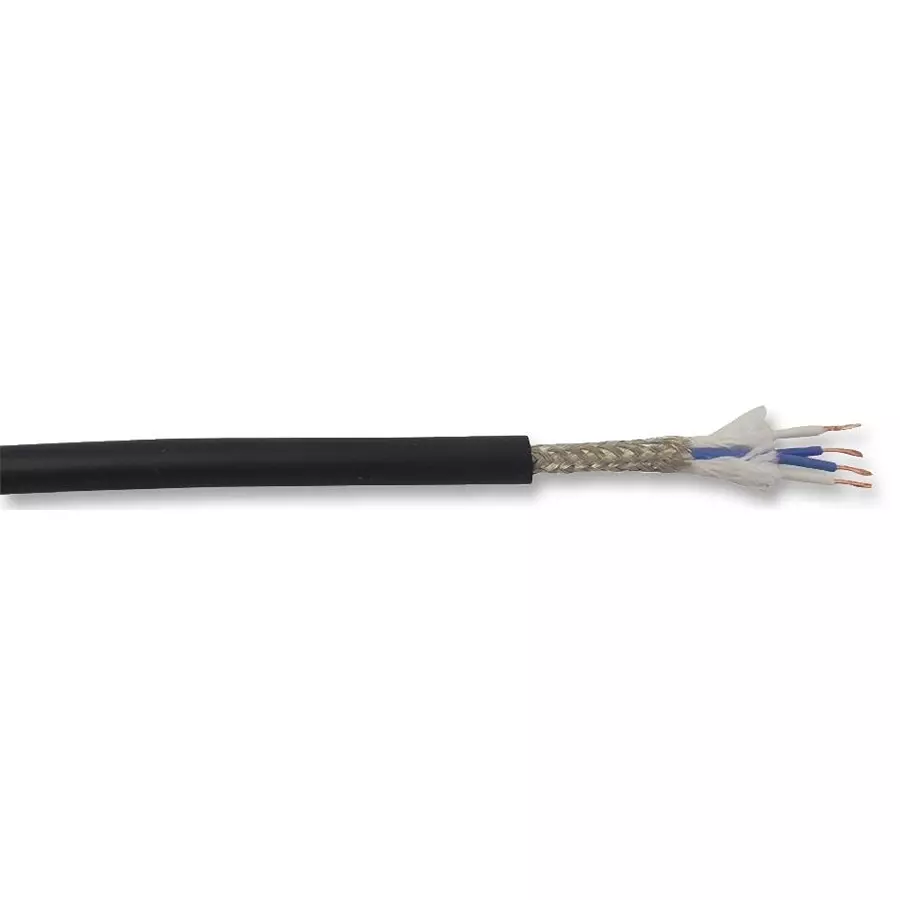 VAN DAMME Cable, Starquad, Black, Per M, 268026C