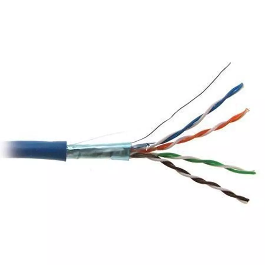 STRUCTURED CABLE Cable Shielding:Unshielded, CAT5E-SH-BK (Pack of 1000)
