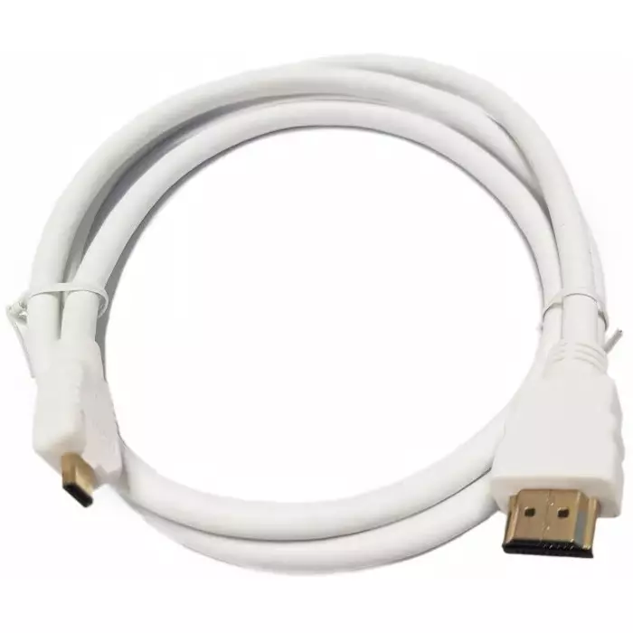 Okdo 1m HDMI to Micro HDMI Cable in White, L-0030