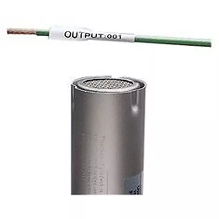 PANDUIT Heat-Shrink Wire Id Labels, Po, White, 1.12Mm W, H100X044H1C