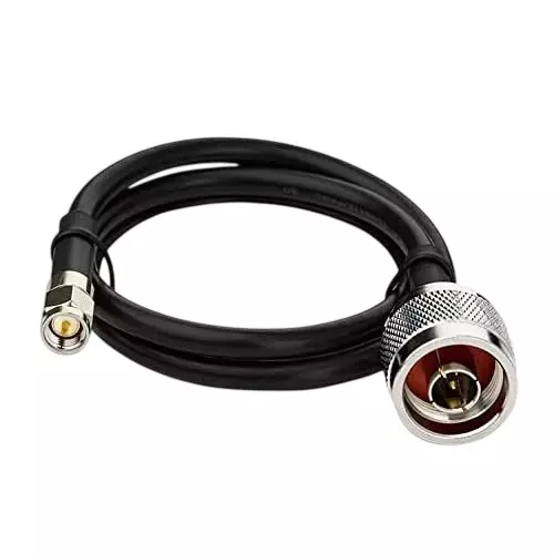 GENERIC HLF/ LMR400 N-Male to SMA Male Low Loss Flexible Coaxial Jumper Cable PVC 3 m Length, CA0314