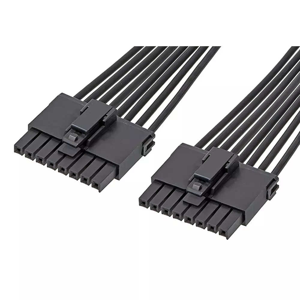 Molex Cable Assembly 16 AWG 300 mm Length 8 Ways, 217465-1082