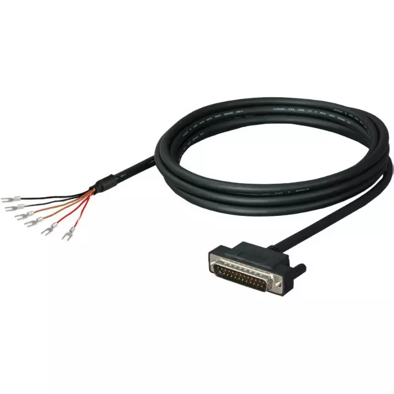 DiaTrend Interface Cable D-SUB25P Male, crimp terminal 3 m Length, D4CAB-AO-A(3M)