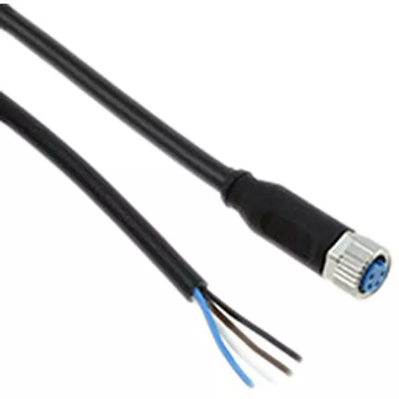 TE CONNECTIVITY Sensor Actuator Cable 0.166666666666667 Rated Current Without Shield Shielding, 2273003-1