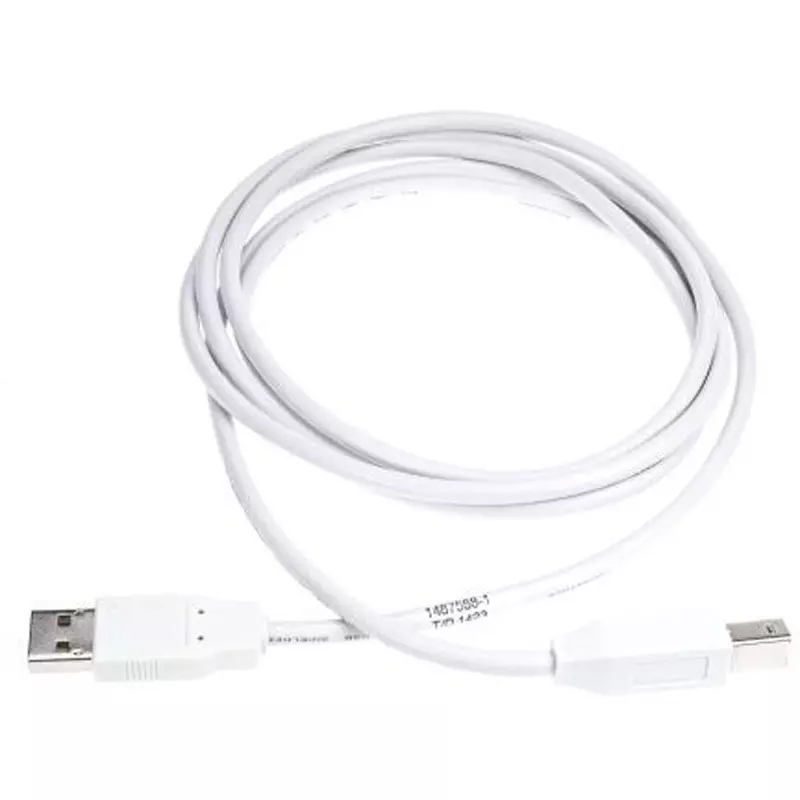 TE CONNECTIVITY USB Cable Usb Cable Eu Directive 2002/95/Ec Standard USB B Connector 2, 1487588-1 (Pack of 80)