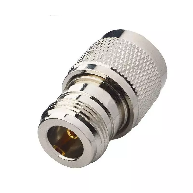 GENERIC N-Female to UHF Male Coaxial Cable Connector Nickel Plated Brass 50 Ω Impedance Silver, LL-27OS-DRQX