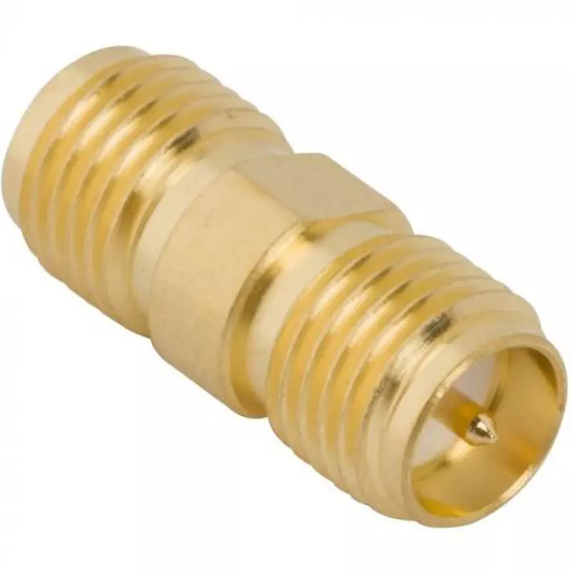 Amphenol Coaxial Conversion Adapter Jack male/female SMA Sockets vs. SMARP Sockets Adapter Type, 132169RP