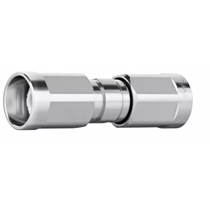 Telegartner Coaxial Adapter Coaxial Plug to Coaxial Plug, J01492A0002