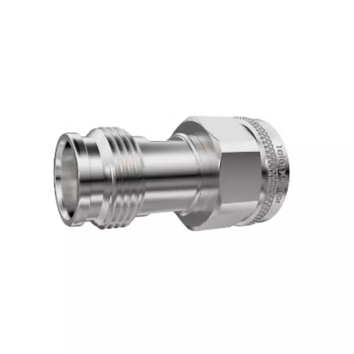 Telegartner Straight 50 Ω Coaxial Adapter 2.2-5 Plug to 2.2-5 Socket 0 to 6 GHz, J01462A0004