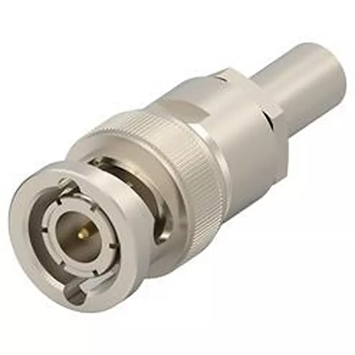 TE CONNECTIVITY RF Coaxial Connector, BNC PLUG, 50 OHM, CABLE, 2485915-1