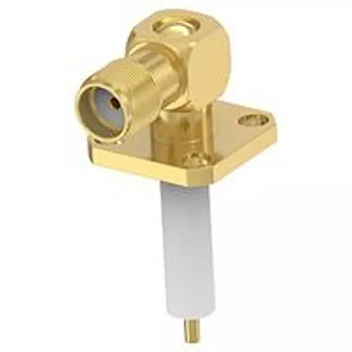 TE CONNECTIVITY RF Coaxial Connector, R/A, SMA JACK, 50 OHM, 2486508-1