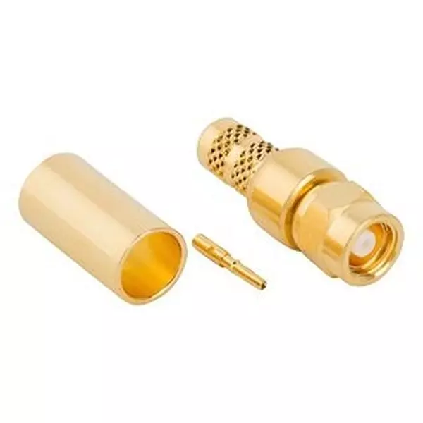 AMPHENOL RF RF Coaxial Connector, SMC PLUG, 10GHZ, 50 OHM, 152134