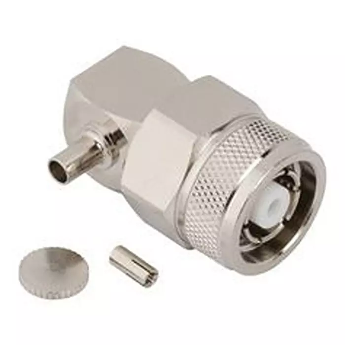 AMPHENOL RF RF Coaxial Connector, TNC RP, R/A PLUG, 50 OHM, 031-6982.