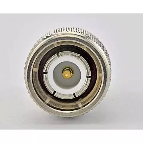 netboon-straight-coaxial-connector-tnc-male-to-tnc-female-nickel-plated-brass-50-ohm-for-rf-communication-tnc-f-tnc-m-adp-5p-pack-of-5
