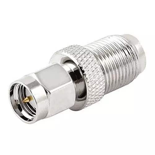 GENERIC F Type Female to SMA Male Plug Adapter 75 Ω Impedance 300 V Input Voltage 1 A Current, TA029