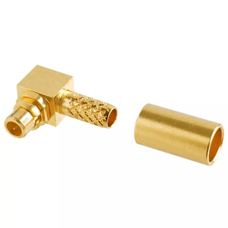 Japan Connect Industry Coaxial Connector DC to 6 Frequency 50 Ω Impedance Au Surface Treatment, MMCX-LP-RG174