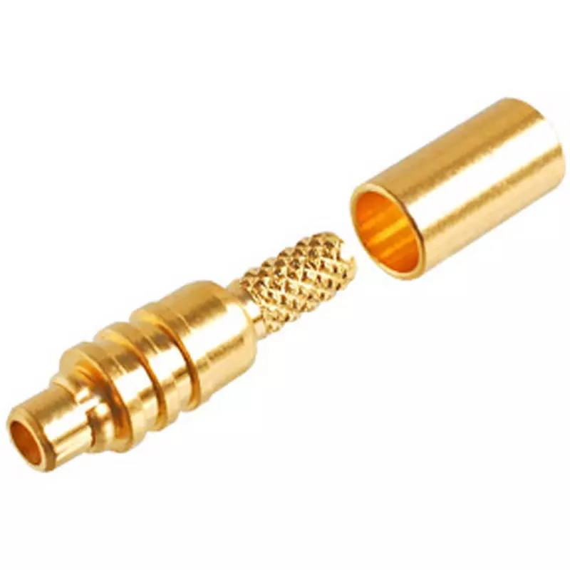 Japan Connect Industry Coaxial Connector DC to 6 Frequency 50 Ω Impedance Au Surface Treatment, MMCX-P-RG178