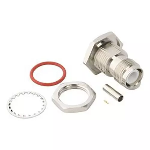 AMPHENOL RF RF Coaxial Connector, RP TNC JACK, 50 OHM, 9GHZ, 031-7007