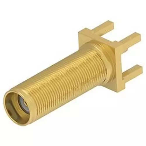 TE CONNECTIVITY RF Coaxial Connector, SMA JACK, 50 OHM, PCB, 2484639-1.