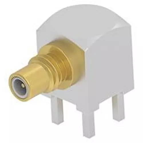TE CONNECTIVITY RF Coaxial Connector, SMC R/A JACK, 50 OHM, PCB, 2477169-1.