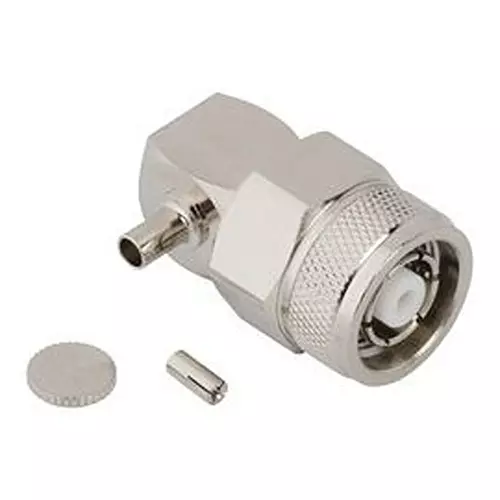 AMPHENOL RF RF Coaxial Connector, TNC RP, R/A PLUG, 50 OHM, 031-6981.