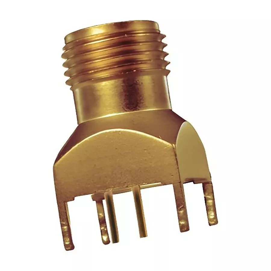 TROMPETER - CINCH CONNECTIVITY RF Coaxial Connector, TTM JACK, PCB, 5-0084