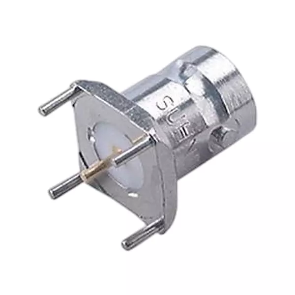 HUBER+SUHNER Rf Coaxial, Bnc, Jack, 50 Ohm, Pcb, 82_BNC-50-0-1/133_NE