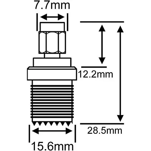 netboon-straight-coaxial-connector-uhf-female-to-sma-male-nickel-plated-brass-50-ohm-for-rf-communication-uhf-f-sma-m-adp-5p-pack-of-5