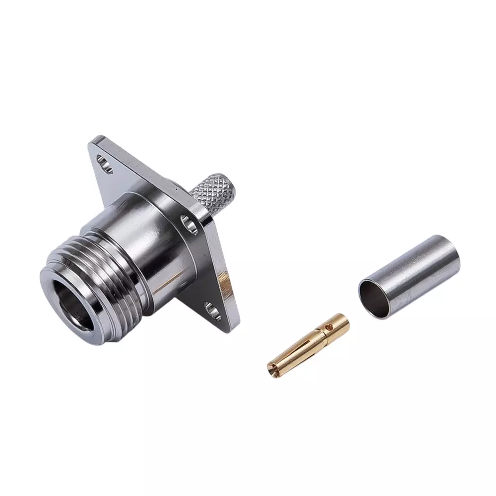 Tocone Coaxial Connector N Connector Type, N-PJ-3WA (Pack of 10)