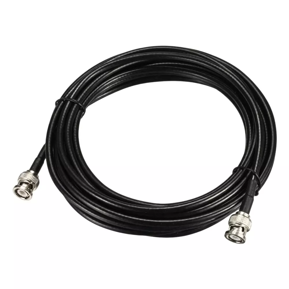 NBR Coaxial Jumper Cable 7 m Cable Length RG-174 RF Coaxial Gold Plated Brass, CA0355