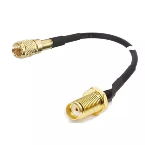 NBR Microdot Male to SMA Female Cable 40 cm Cable Length 50 Ohm Impedance Coaxial, CA0680