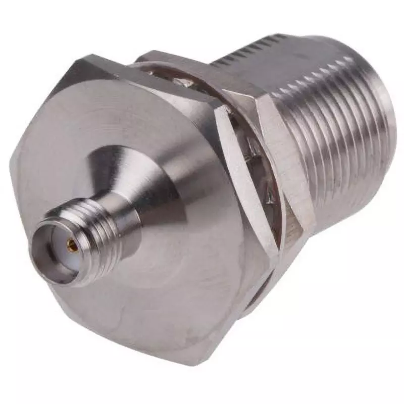 HUBER+SUHNER Coaxial Conversion Adapter 0-18 GHz Operating Frequency 50 Ω Impedance Gold on, 34_N-SMA-50-1/193_UE