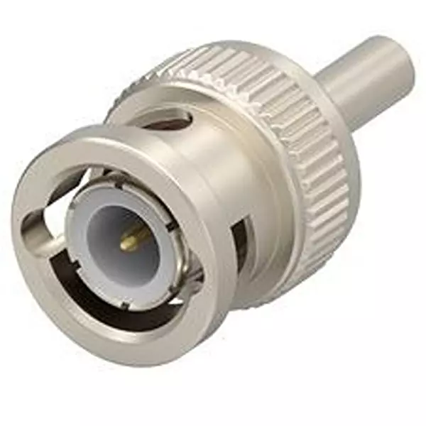 TE CONNECTIVITY RF Coaxial Connector, BNC, PLUG, 50 OHM, CABLE, 2476195-2.