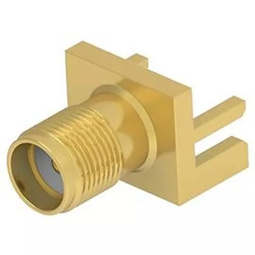 TE CONNECTIVITY RF Coaxial Connector, SMA JACK, 50 OHM, PCB, 2484637-1.