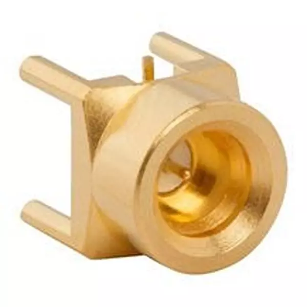 AMPHENOL RF RF Coaxial Connector, SMP PLUG, 50 OHM, 15GHZ, SMP-MSLD-PCT-4