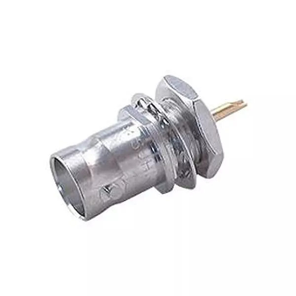 HUBER+SUHNER Rf Coaxial, Bnc Jack, 50 Ohm, Panel, 22_BNC-50-0-5/133_NE