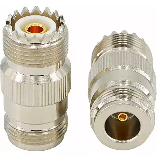 netboon-straight-coaxial-connector-n-female-to-uhf-female-nickel-plated-brass-50-ohm-for-rf-communication-n-f-uhf-f-adp-3p-pack-of-3