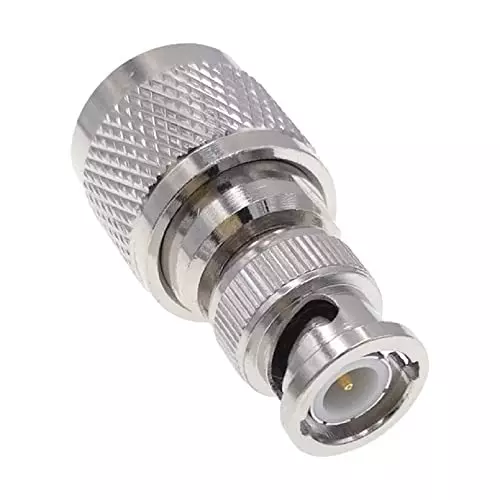 netboon-straight-coaxial-connector-n-male-to-bnc-male-nickel-plated-brass-50-ohm-for-rf-communication-n-m-bnc-m-adp-3p-pack-of-3