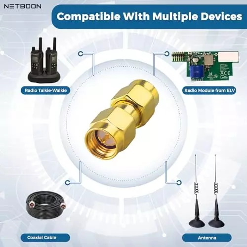 netboon-straight-coaxial-connector-sma-male-to-sma-male-nickel-plated-brass-50-ohm-for-rf-communication-sma-m-m-adap-2-pack-of-2