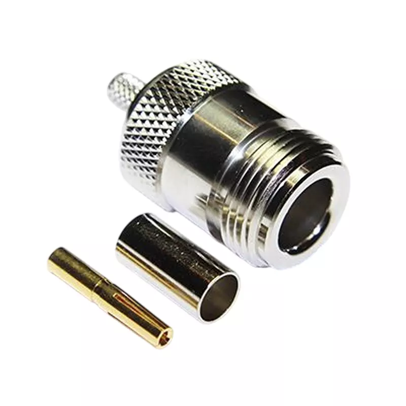 RS PRO Coaxial Connector Straight Female to Female 50 Ω Impedance 11 GHz, 2837134